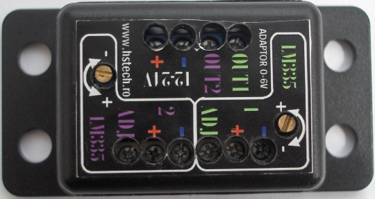 Adaptor semnal dublu LM335 cu iesire 0-6V Image