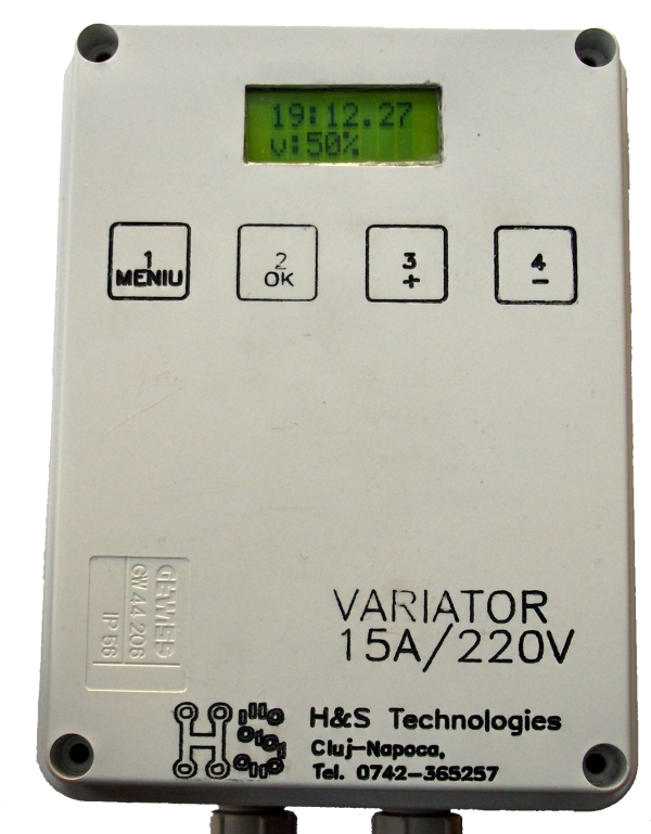 Variator programabil 15A ~220V Image